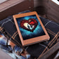 Valentine's Day Art 059 - Vegan Leather Journal