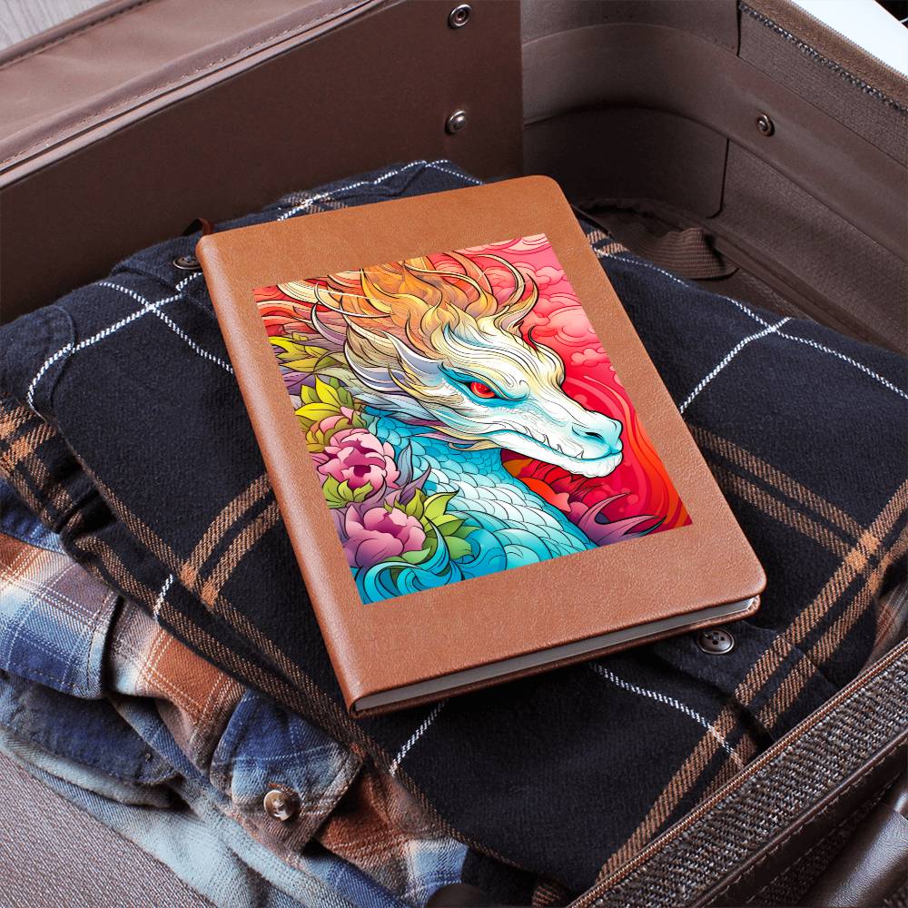 Majestic Dragon 009 - Vegan Leather Journal