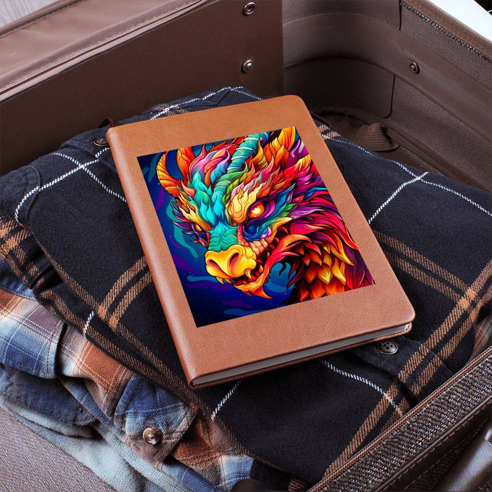 Majestic Dragon 002 - Vegan Leather Journal