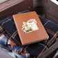 Luxury Wedding Decor Sticker 071 - Vegan Leather Journal