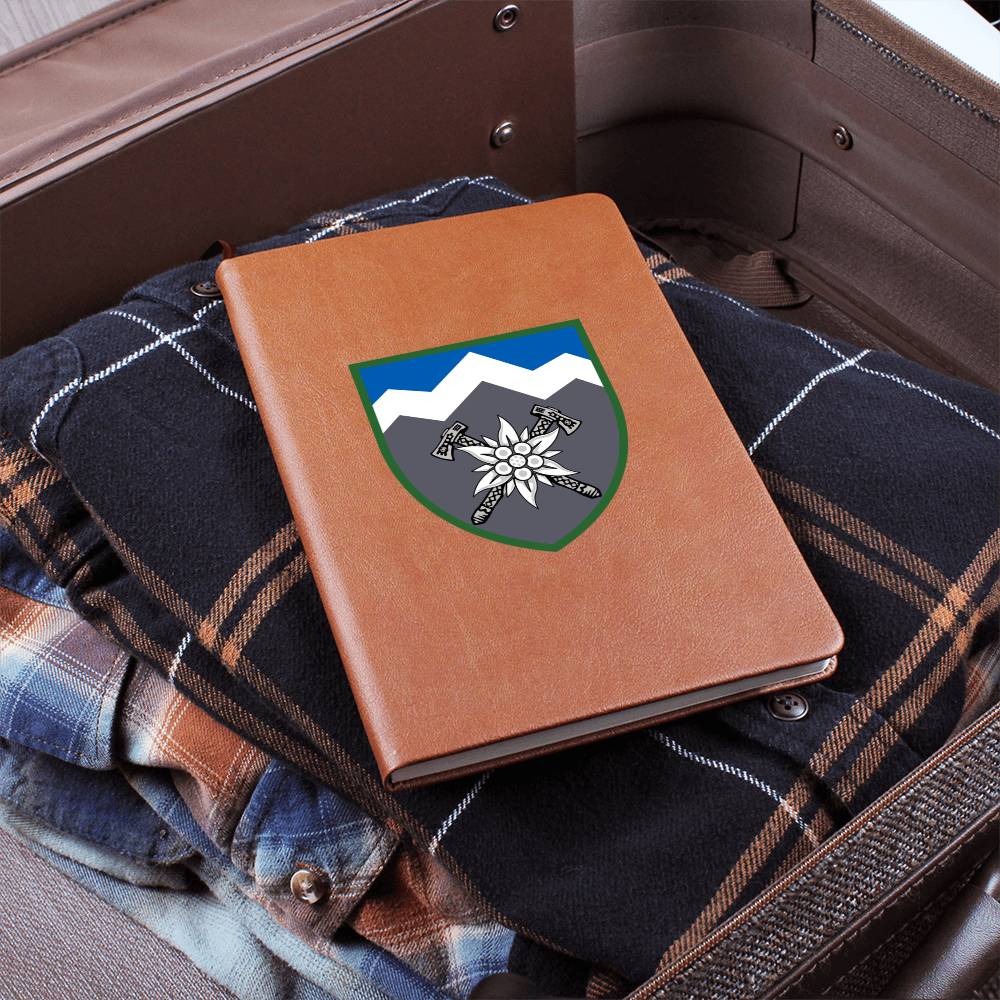 10th Mountain Assault Brigade (Ukraine) - Vegan Leather Journal