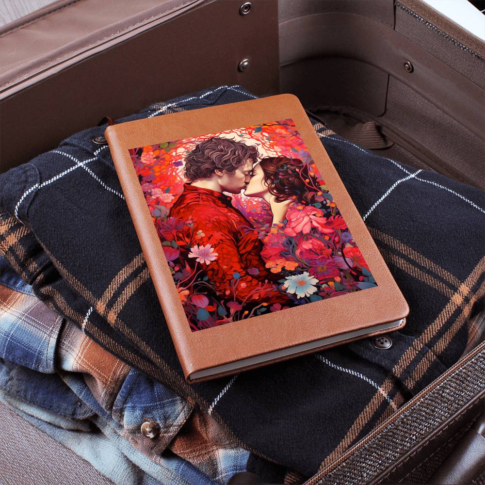 Valentine's Day Art 260 - Vegan Leather Journal