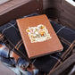 Luxury Wedding Decor Sticker 079 - Vegan Leather Journal