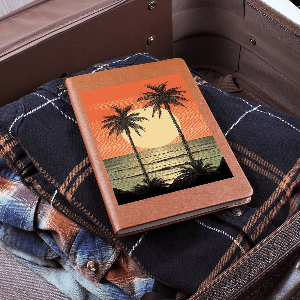 Minimalist BOHO Art 024 - Vegan Leather Journal