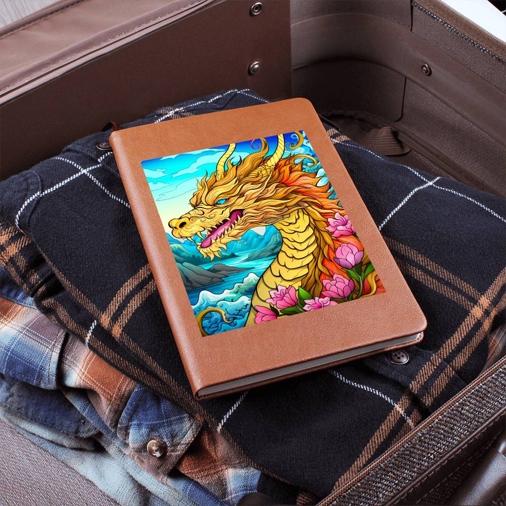 Majestic Dragon 021 - Vegan Leather Journal