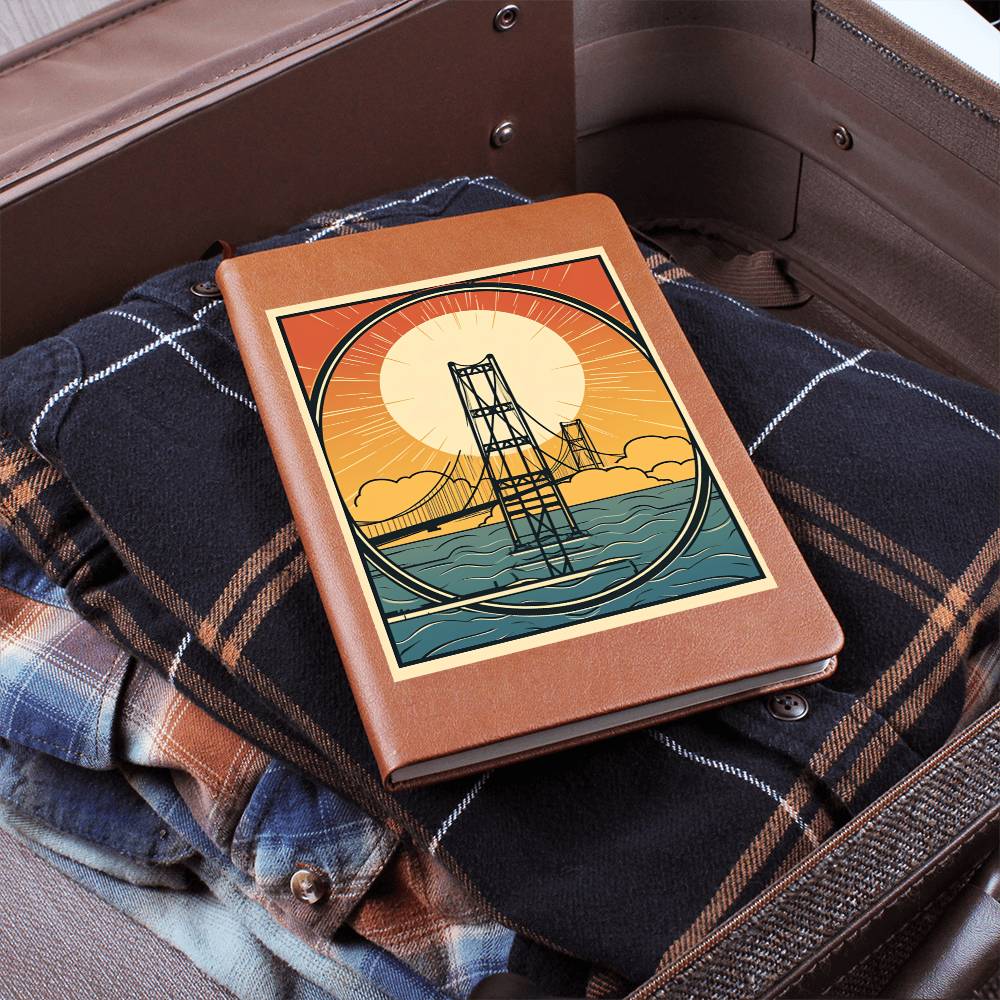 Minimalist BOHO Art 142 - Vegan Leather Journal