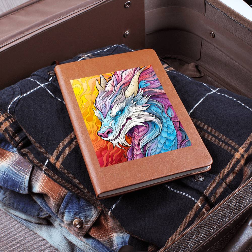 Majestic Dragon 004 - Vegan Leather Journal