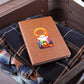 Cute Halloween Sticker 109 - Vegan Leather Journal