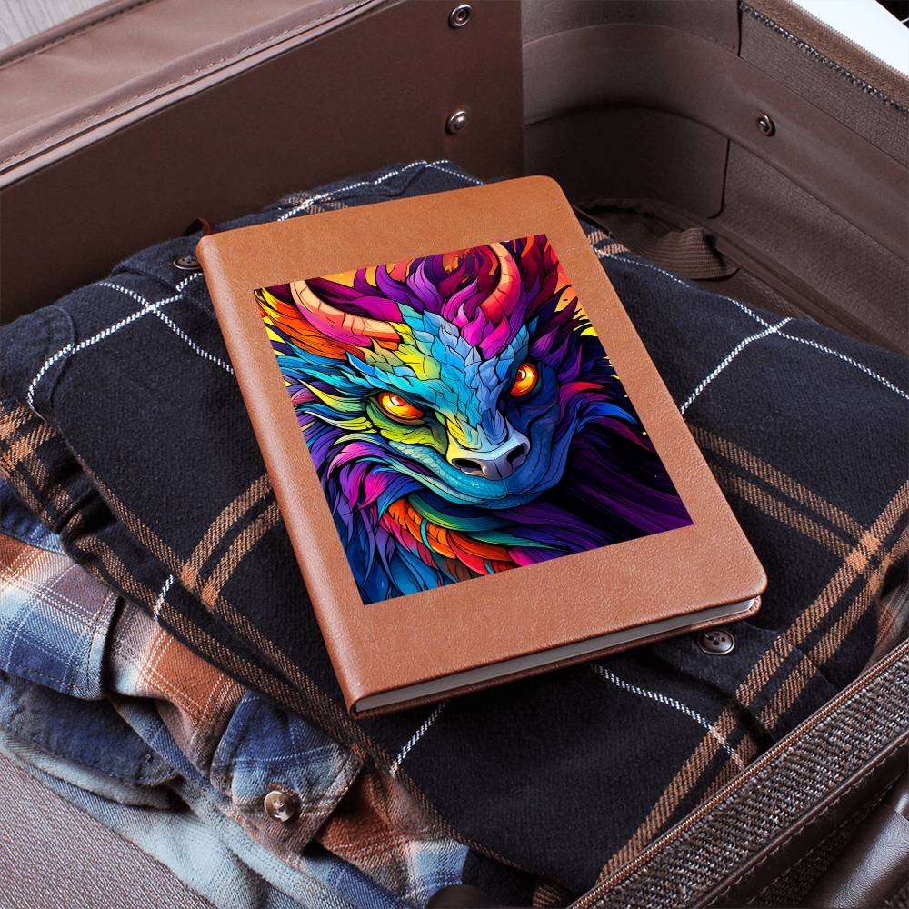 Majestic Dragon 015 - Vegan Leather Journal