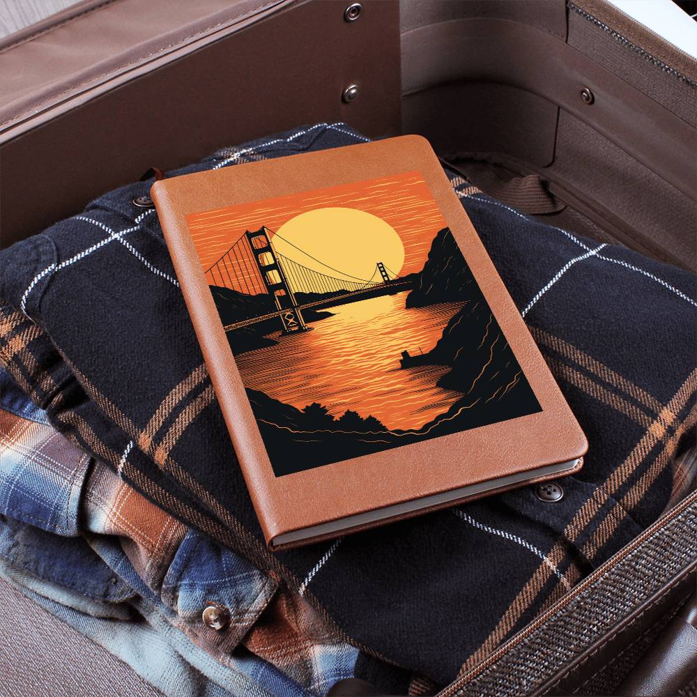 Minimalist BOHO Art 119 - Vegan Leather Journal