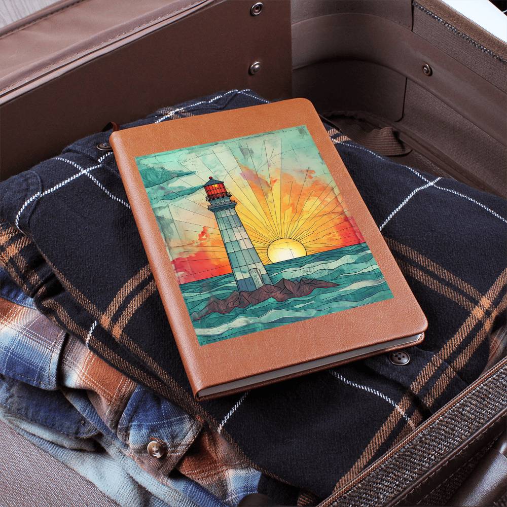 Minimalist BOHO Art 032 - Vegan Leather Journal