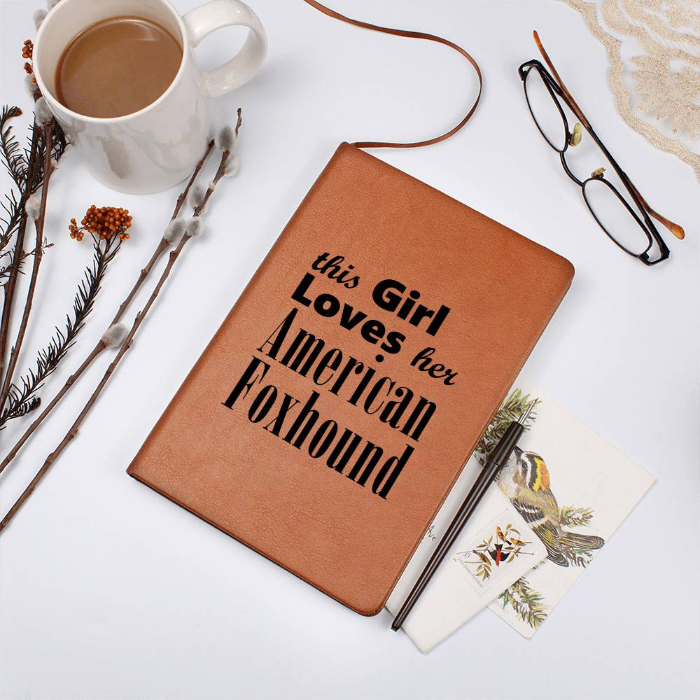 American Foxhound - Vegan Leather Journal