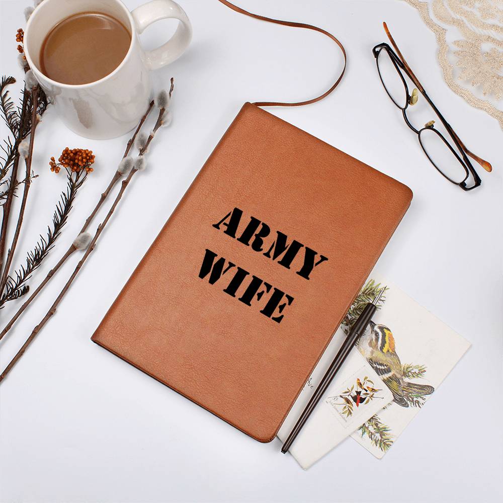 Army Wife - Vegan Leather Journal