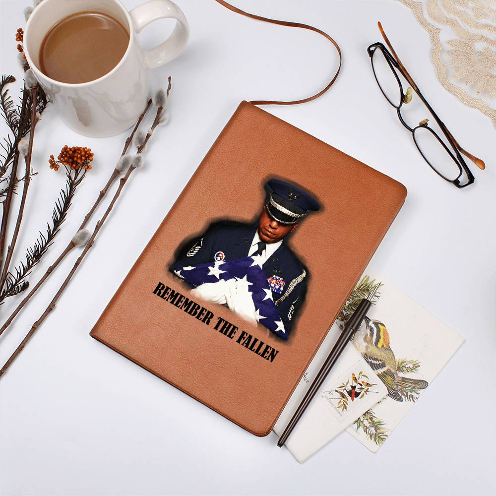 Remember The Fallen - Vegan Leather Journal