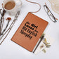 Old English Sheepdog - Vegan Leather Journal