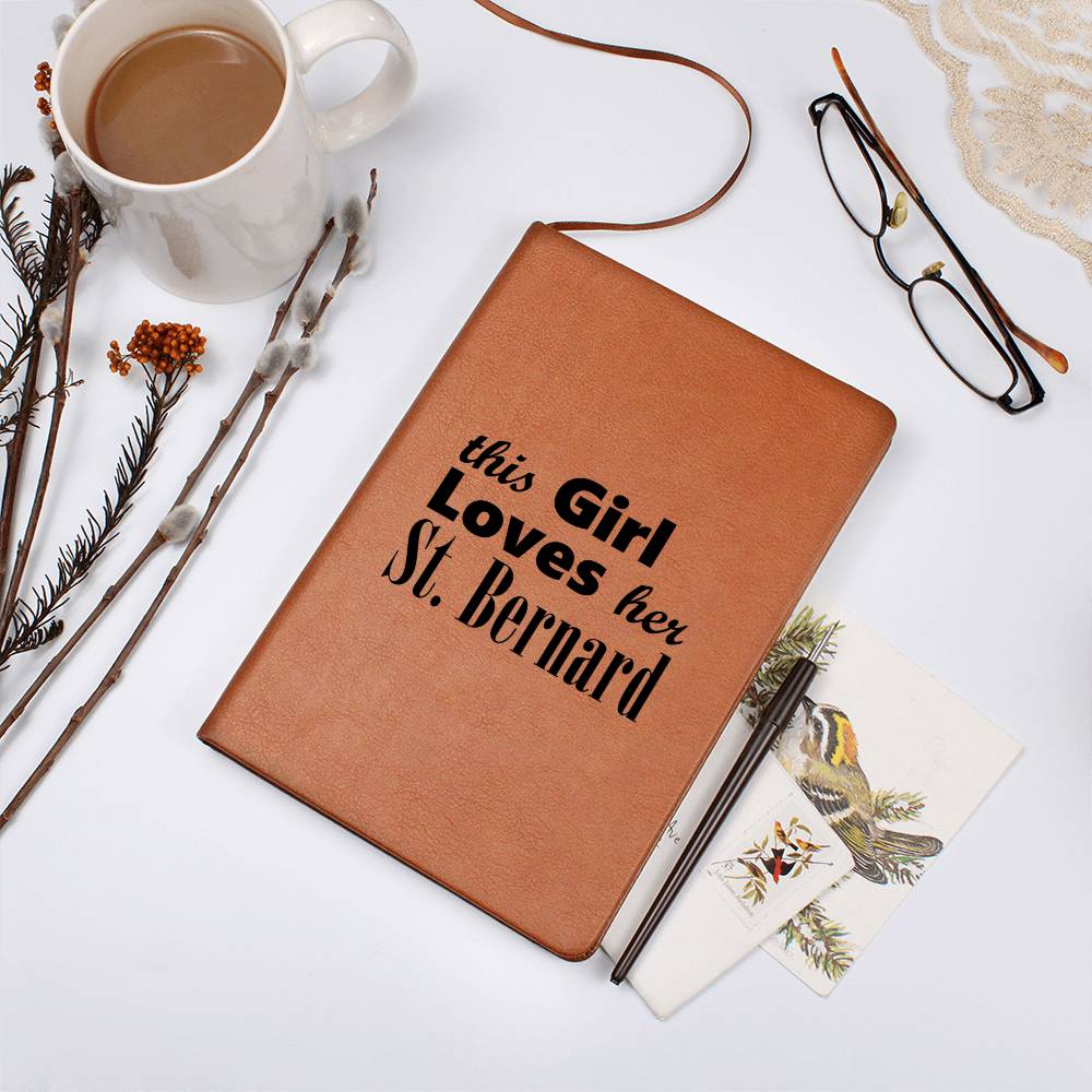 St. Bernard - Vegan Leather Journal