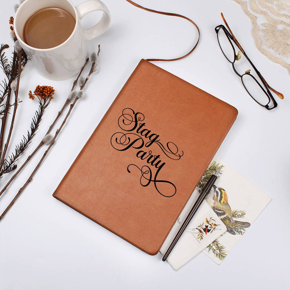 Stag Party - Vegan Leather Journal