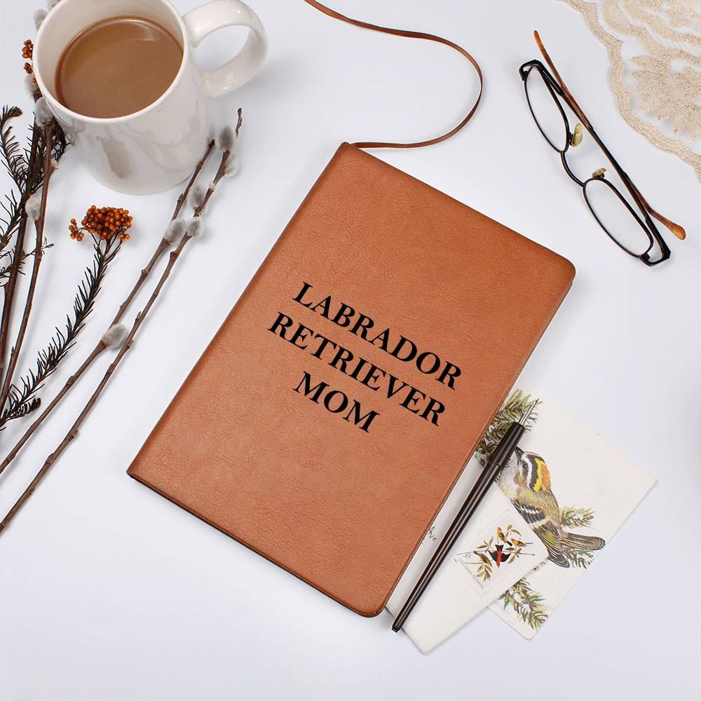 Labrador Retriever Mom - Vegan Leather Journal