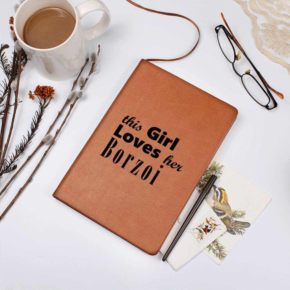 Borzoi - Vegan Leather Journal