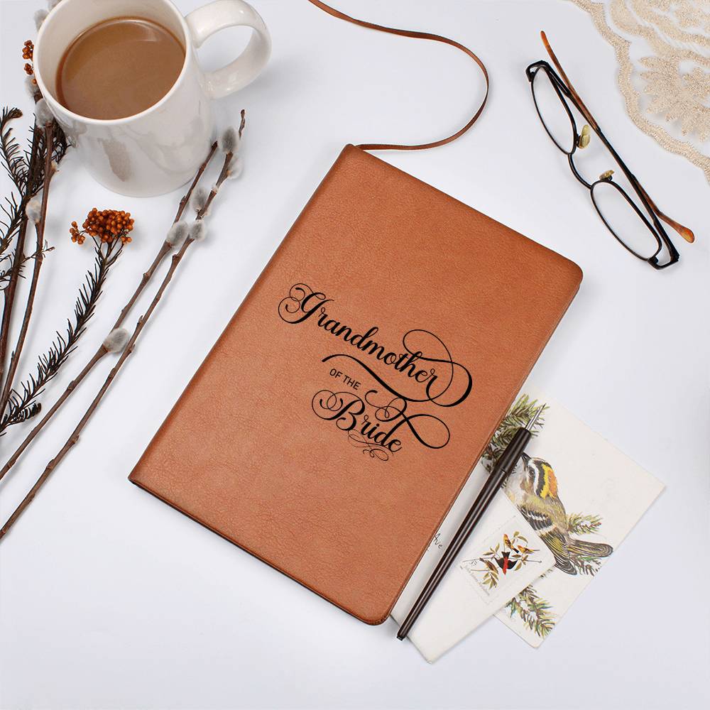 Grandmother of the Bride - Vegan Leather Journal