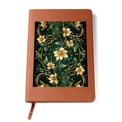 Ornate Gold Cover 086 - Vegan Leather Journal