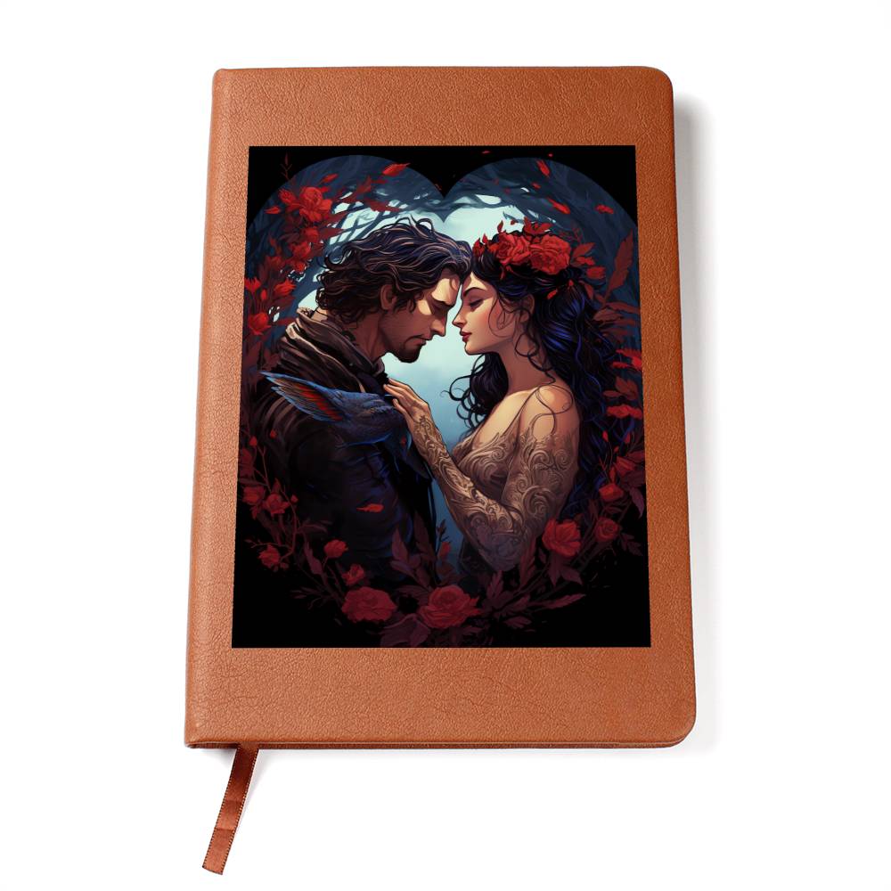 Valentine's Day Art 415 - Vegan Leather Journal