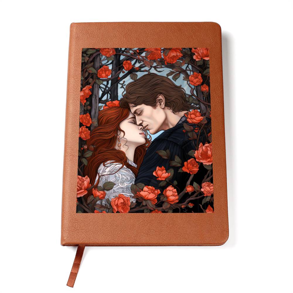 Valentine's Day Art 476 - Vegan Leather Journal