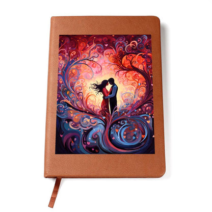 Valentine's Day Art 481 - Vegan Leather Journal