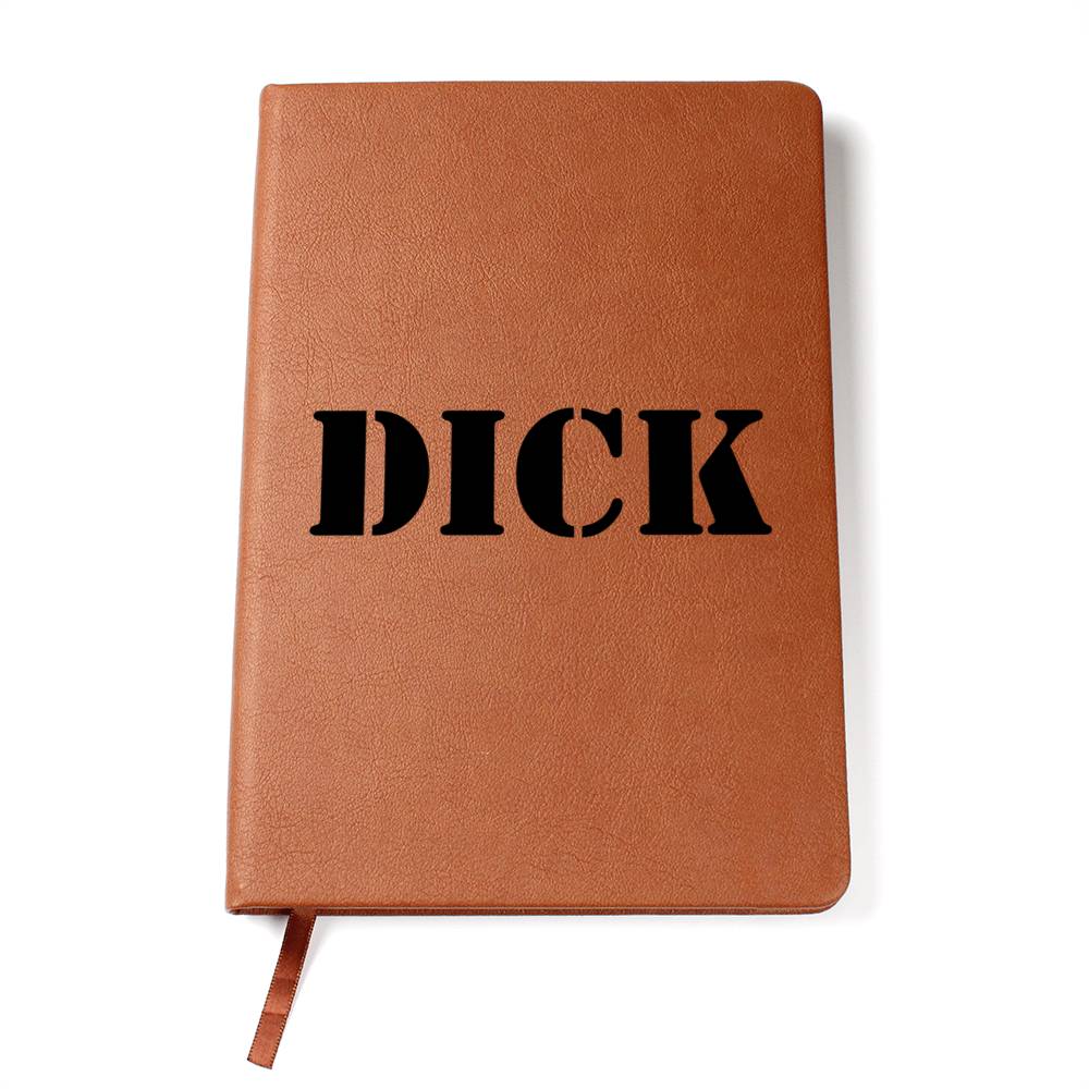 Dick - Vegan Leather Journal