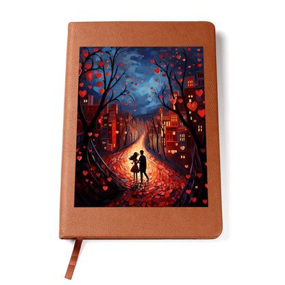 Valentine's Day Art 462 - Vegan Leather Journal