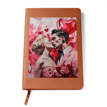 Valentine's Day Art 126 - Vegan Leather Journal