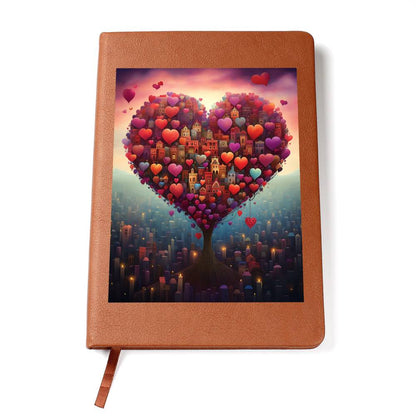 Valentine's Day Art 089 - Vegan Leather Journal