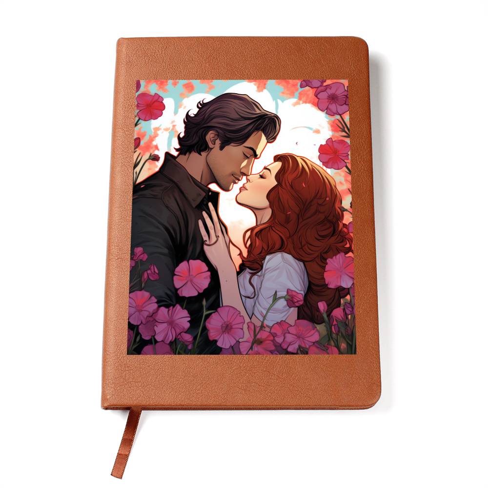Valentine's Day Art 072 - Vegan Leather Journal