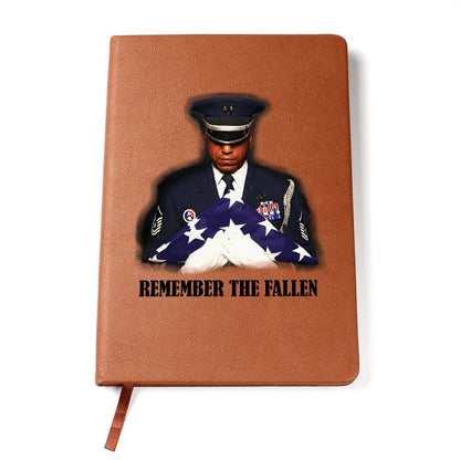 Remember The Fallen - Vegan Leather Journal