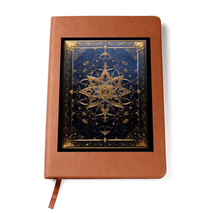 Ornate Gold Cover 023 - Vegan Leather Journal
