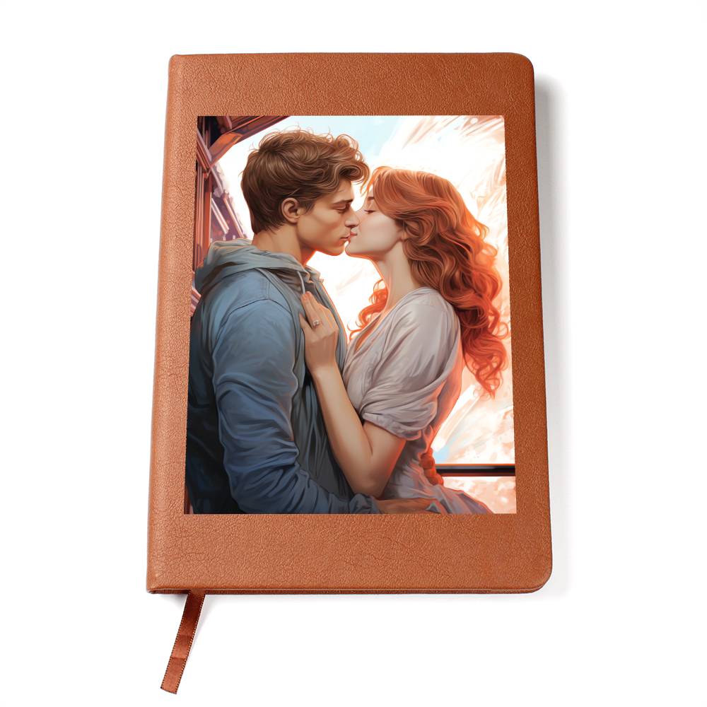 Valentine's Day Art 070 - Vegan Leather Journal