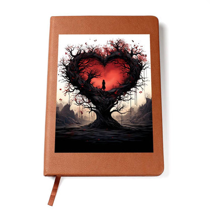 Valentine's Day Art 186 - Vegan Leather Journal