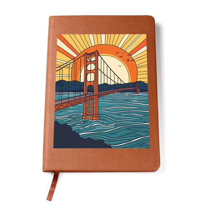 Minimalist BOHO Art 081 - Vegan Leather Journal