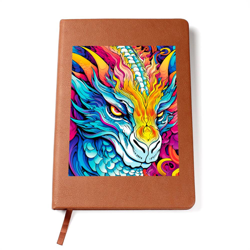 Majestic Dragon 005 - Vegan Leather Journal