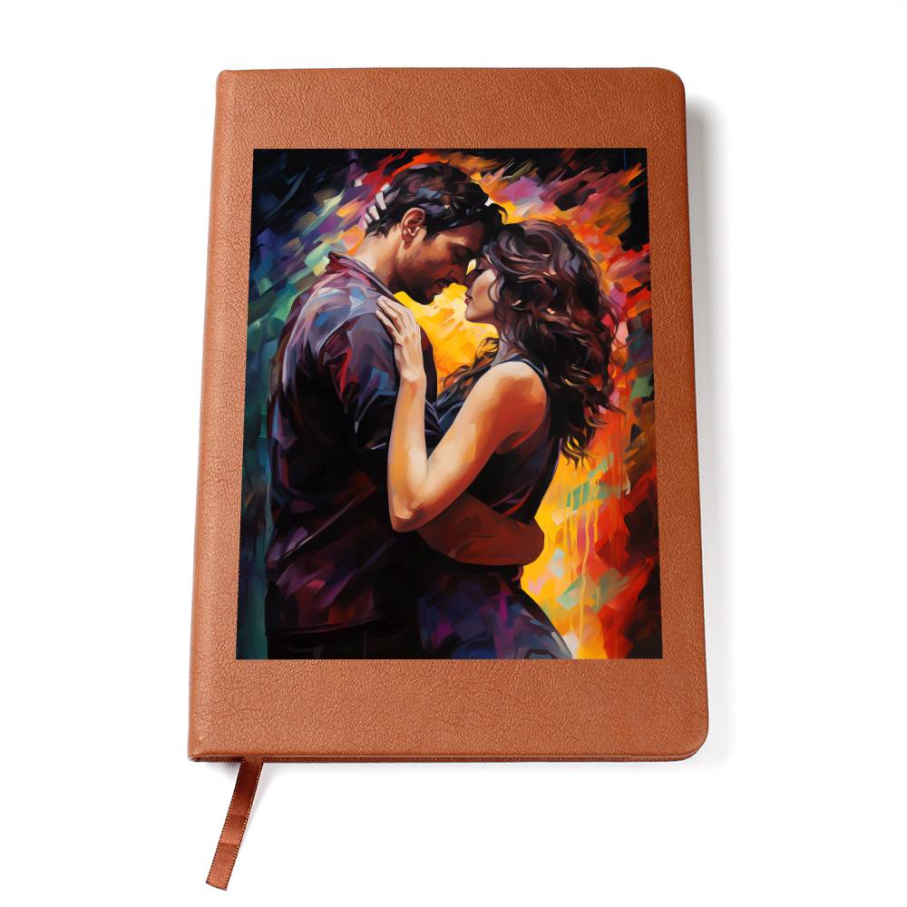 Valentine's Day Art 480 - Vegan Leather Journal