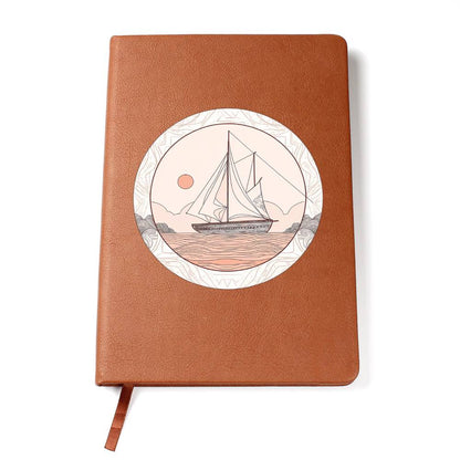 Minimalist BOHO Art 075 - Vegan Leather Journal