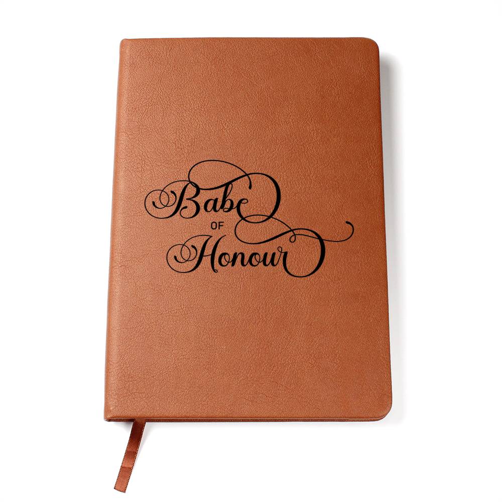 Babe of Honour - Vegan Leather Journal