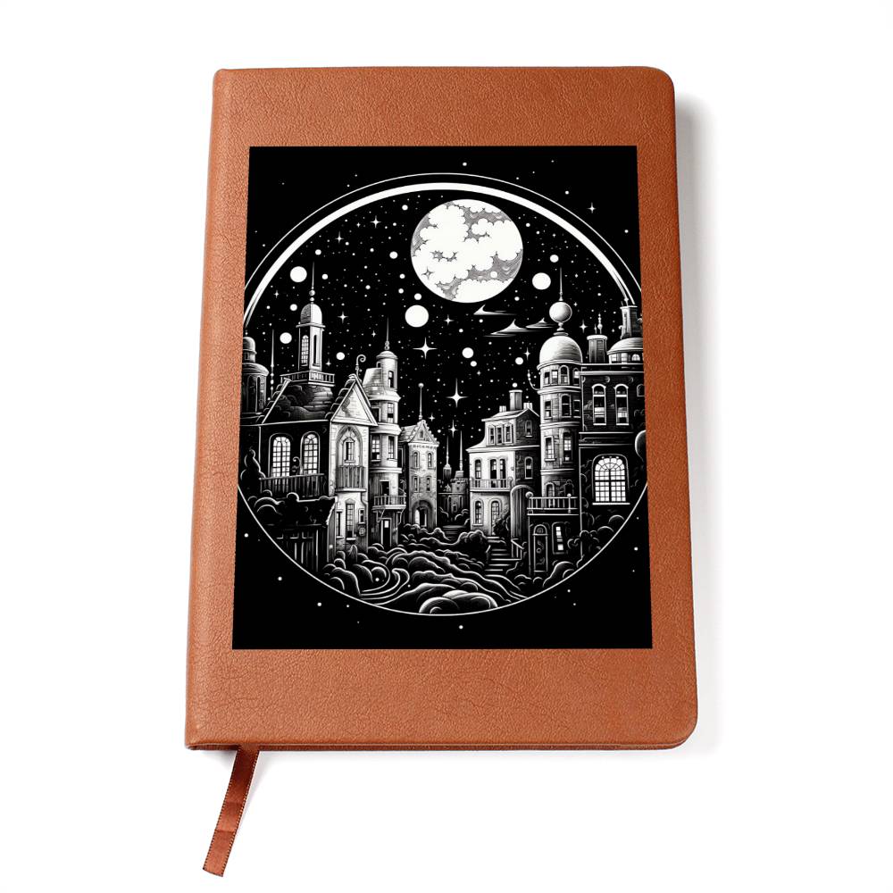 Minimalist BOHO Art 079 - Vegan Leather Journal