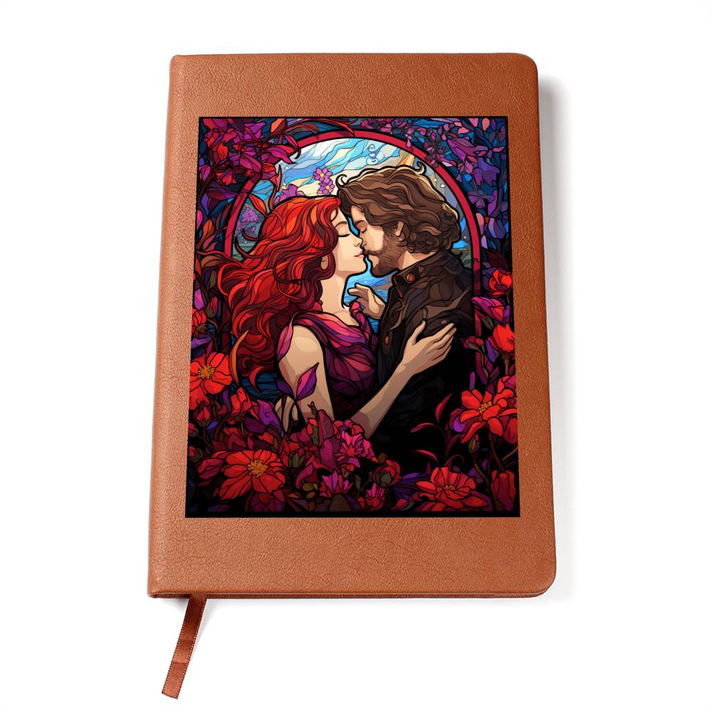 Valentine's Day Art 023 - Vegan Leather Journal