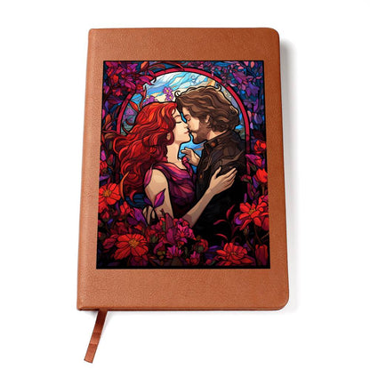 Valentine's Day Art 023 - Vegan Leather Journal