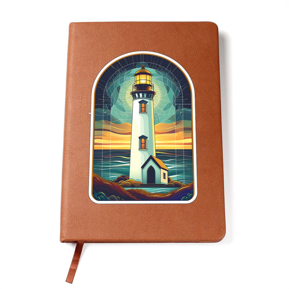 Minimalist BOHO Art 014 - Vegan Leather Journal