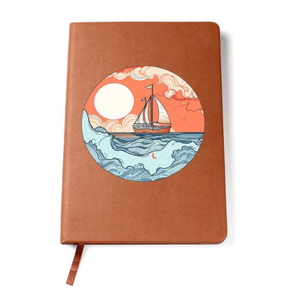 Minimalist BOHO Art 023 - Vegan Leather Journal