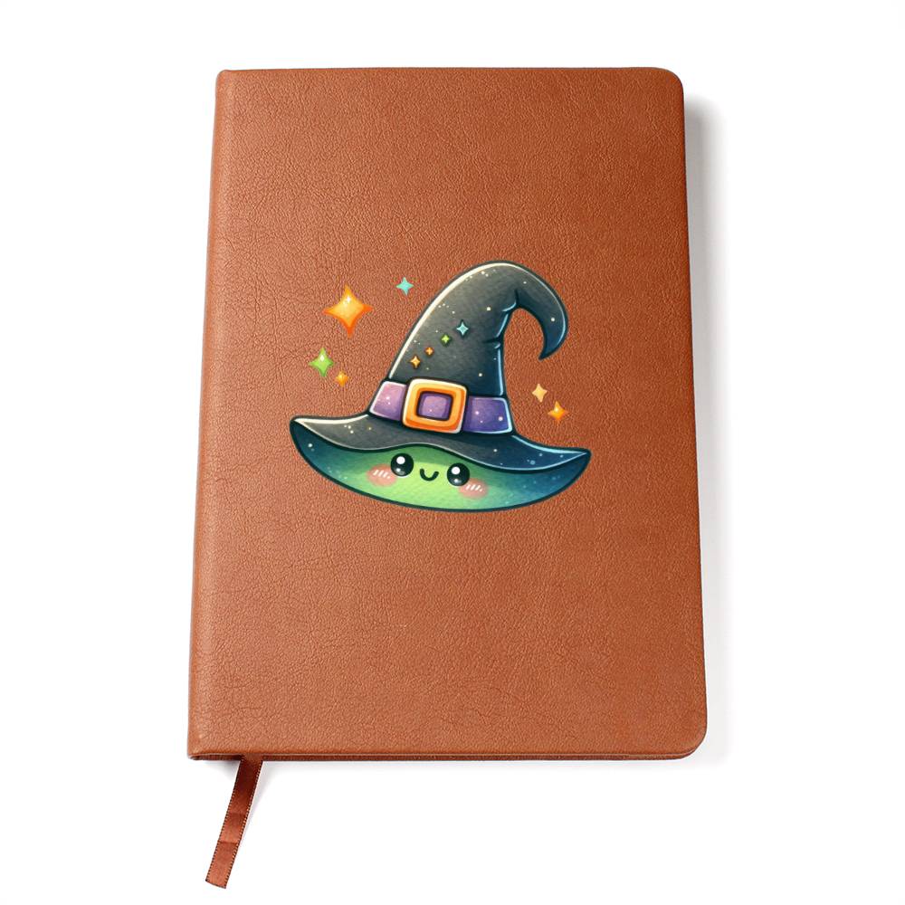 Cute Halloween Sticker 004 - Vegan Leather Journal