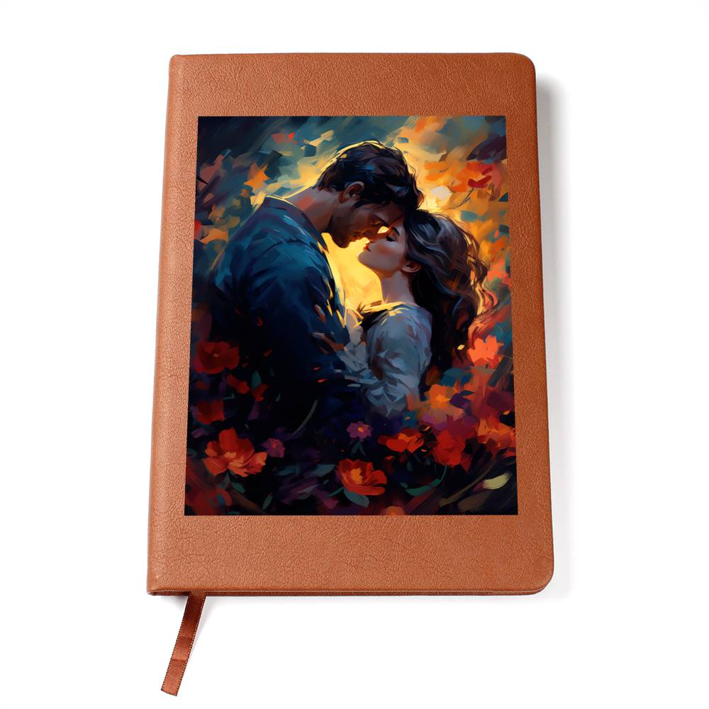 Valentine's Day Art 405 - Vegan Leather Journal