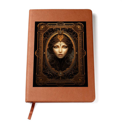 Ornate Gold Cover 113 - Vegan Leather Journal